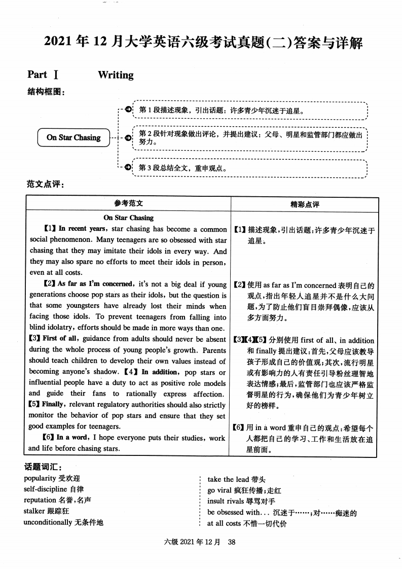 2021.12英语六级解析第2套